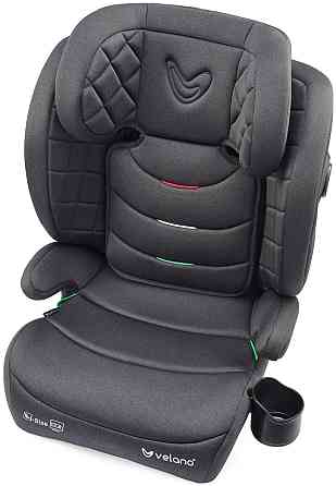 Автокресло Velano Forza 2 в 1 i-Size (рост 100–150 см) ISOFIX (Серый) Киев