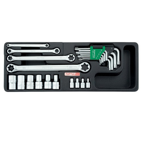 Набор инструмента TORX 23ед. (в ложементе) TOPTUL GAAT2302 Чернигов - изображение 1