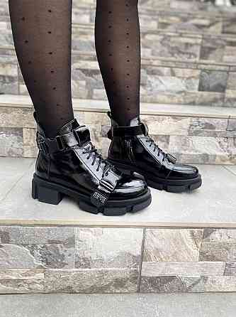SOTHBY'S Черевики жіночі Sothby 's M-1742 чорні (весна-осінь, шкіра лакована) (4331) 36-40 40 Коломыя