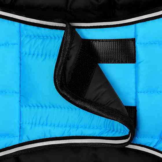 Курточка-накидка для собак AiryVest, M, B 52-62 см, С 36-47 см блакитний Київ