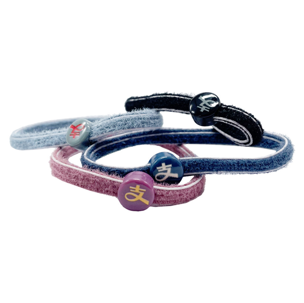 Дитяча резинка для волосся "Різнокольорова емблема" 0301-561 набір 10 шт Вінниця - фото 1