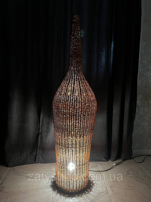 Торшер плетений из лозы Киев - изображение 2