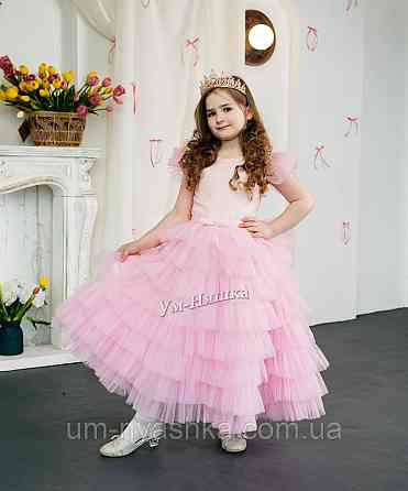 Зефірка Костюм зефірки Дитяча святкова сукня + обруч Кривий Ріг