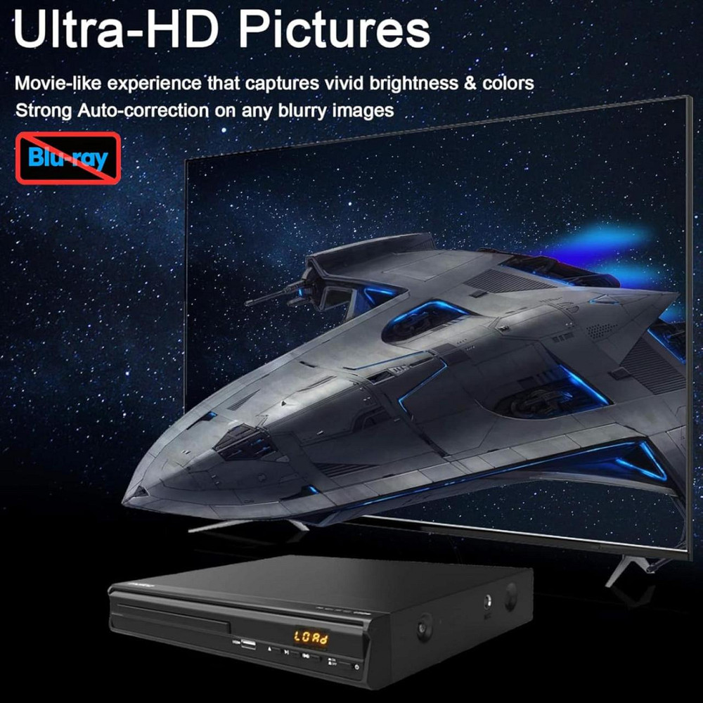DVD-проигрыватель Maite MTDVD-10 Pro для телевизора с выходом HDMI и AV и функцией караоке Днепр - изображение 7