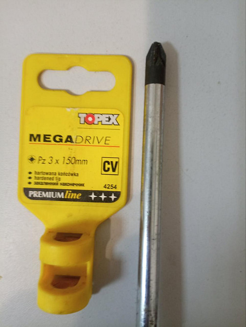 Викрутка "TOPEX" Mega Drive Pz3 x 150 мм Киев - изображение 2
