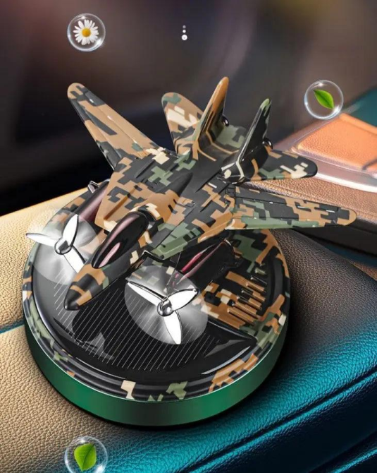 Ароматизатор автомобильный Военный самолет B5 на солнечной батарее Винница - изображение 8