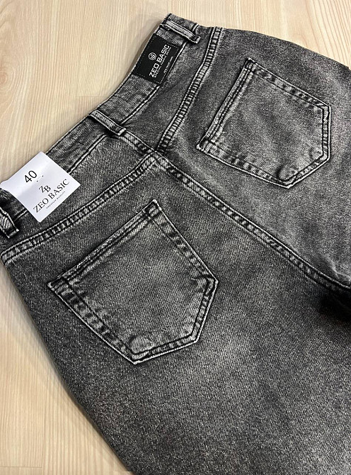 Шорти жіночі джинсові Zeo Basic 4868 бермуди великі розміри сірі, сірий, 40, 40, 78 см, 106 см Київ - фото 15