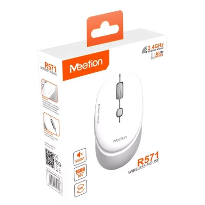 Мишка Meetion R571 Wireless White/Gray (MT-R571-C) Вінниця - фото 3