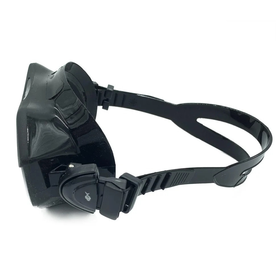 Маска для плавання DLV NE-DLV-128, чорна Вінниця - фото 3