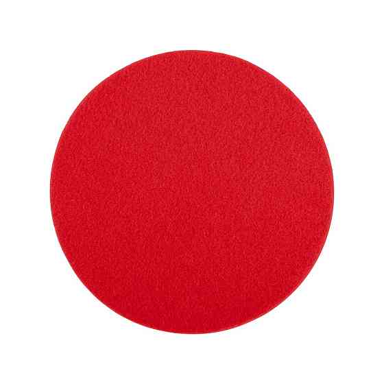 Круг полірувальний MASTERTOOL на липучці з натуральної повсті жорсткий вологостійкий 6 мм Ø 100 мм набір 5 шт 08-9610 Коломыя