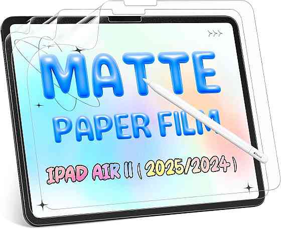 Плівка Paper PET Protescreen iPad Air 11 (6/7 Gen 2024/2025) Матова White 3 шт антиблікова для письма малювання Київ