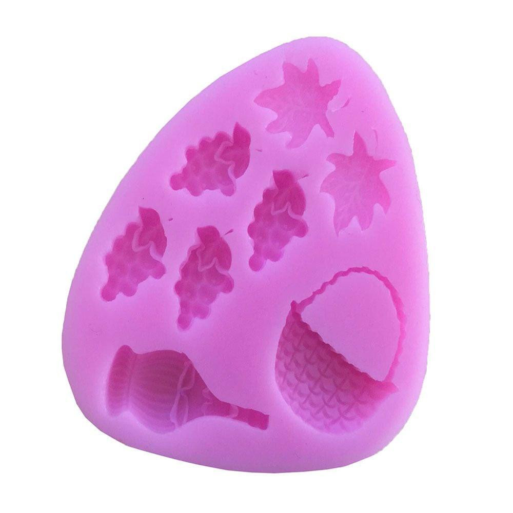 Молд силиконовый Виноград и вино 80 на 72 см рожевий Киев - изображение 7