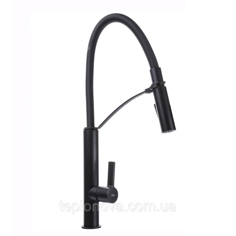 Змішувач для кухні TOPAZ SARDINIA TS 8818-BL Чернівці - фото 4