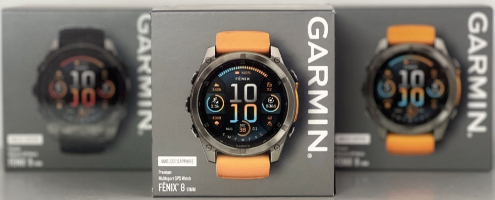 Смарт-Часи Garmin Fenix 8 51 mm. AMOLED Sapphire Titanium .Spark Orange. Київ - фото 8