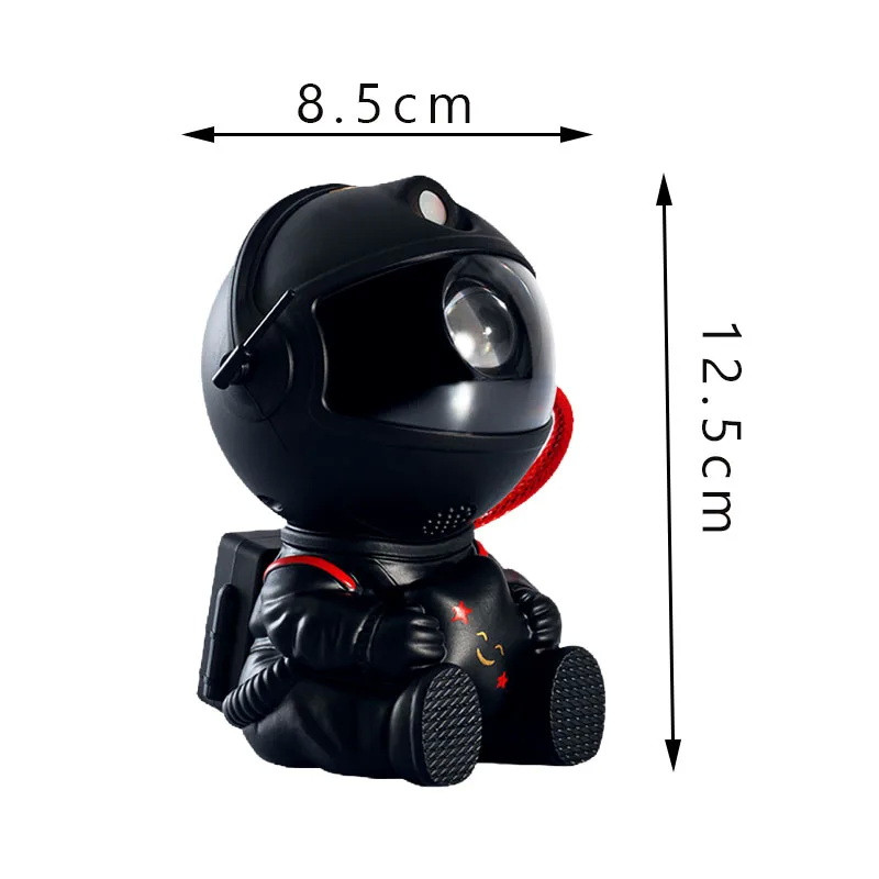 Нічник-проектор зоряного неба Cosmo (Космонавт з зіркою, Чорний) Николаев - изображение 7