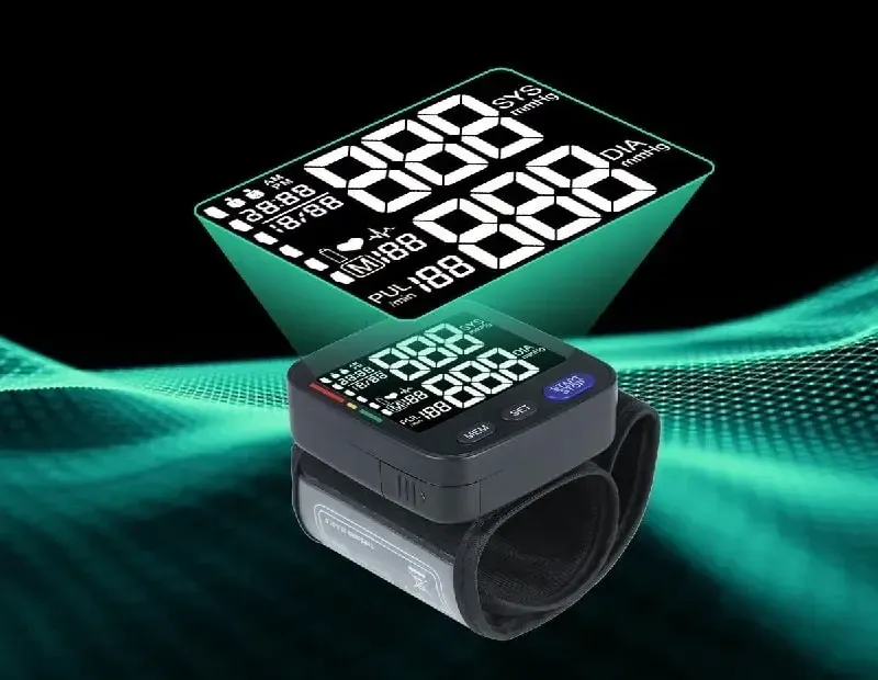 Профессиональный автоматический тонометр на запястье, прибор с памятью. Точный аппарат для измерения давления и пульса Днепр - изображение 2