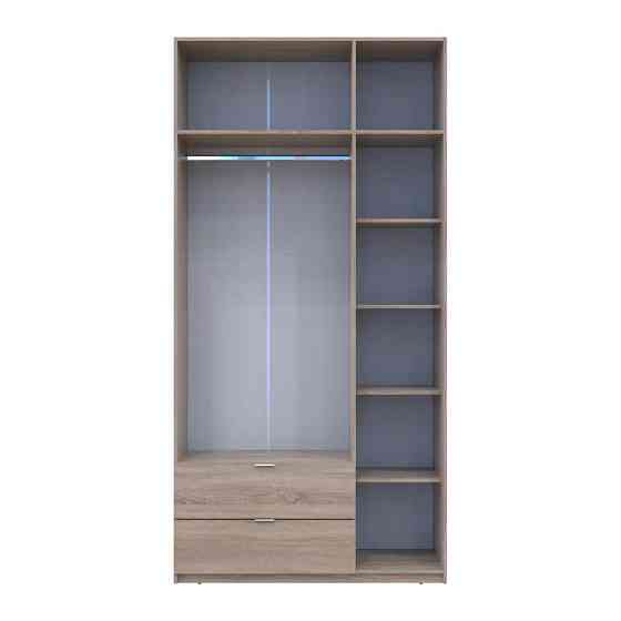 Шкаф для одежды Doros Лукас Дуб Сонома 3ДСП 120х50х240 DRS-011651 (80737799) Днепр