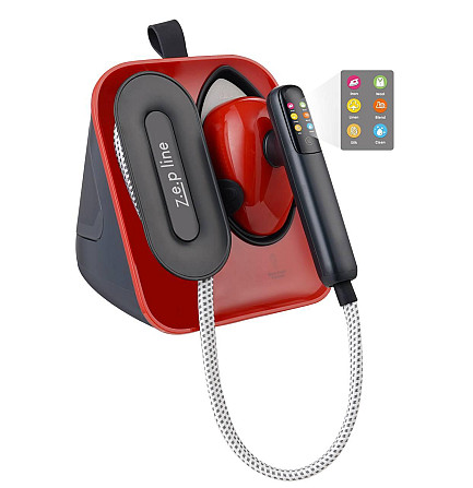 Ручной паровой утюг Zepline ZP-00222 3000Вт, резервуар 1.5л, подача пара 50г/мин, сенсорное управлен Киев - изображение 7