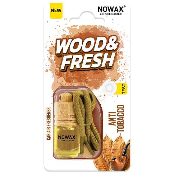 Ароматизатор повітря в блістері Nowax Wood&Fresh - Anti Tobacco Львів