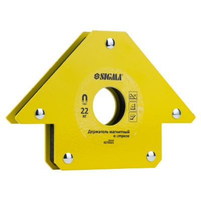 Магнит для сварки Sigma стрела 22кг 90x90 мм (45,90,135°) (4270321) Винница - изображение 4