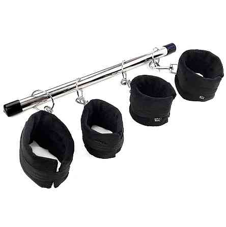 Колодка-розпірка для рук та ніг Art of Sex – Bondage Soft Touch BDSM Spreader, чорний Sex Aura Київ