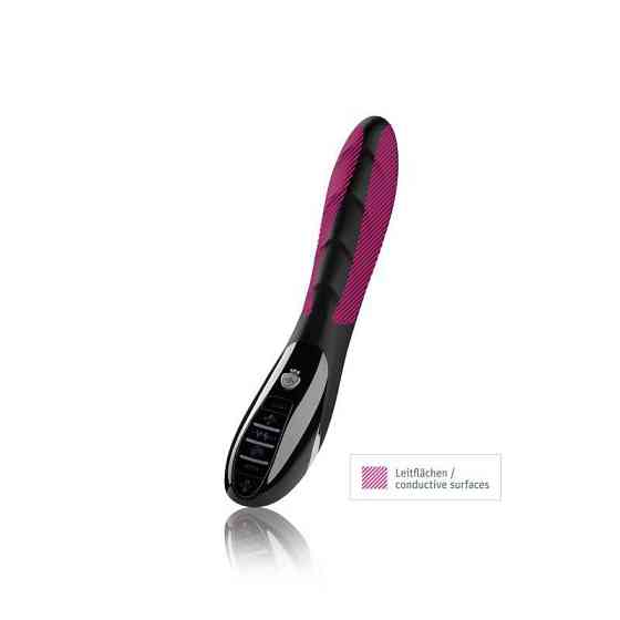 Вібратор з електростимуляцією Mystim Sizzling Simon eStim Black, міостімулятор Sex Aura Київ