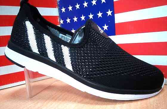 Женские Adidas Summer Liteчерные с белым Киев