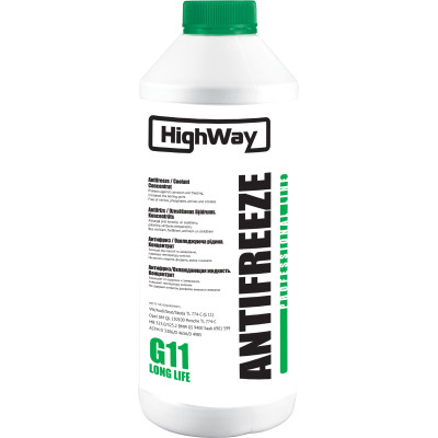 Антифриз HighWay концентрат зелений 1,5л (10024) Вінниця - фото 1