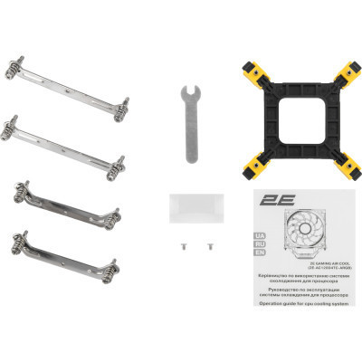 Кулер до процесора 2E Gaming Air Cool AC120D4TC-ARGB, LGA1700, 1366, 1200, 115X, AM5, AM4, AM3, AM3+, AM2, AM2+, FM2, (2E-AC120D4TC-ARGB) Вінниця - фото 4