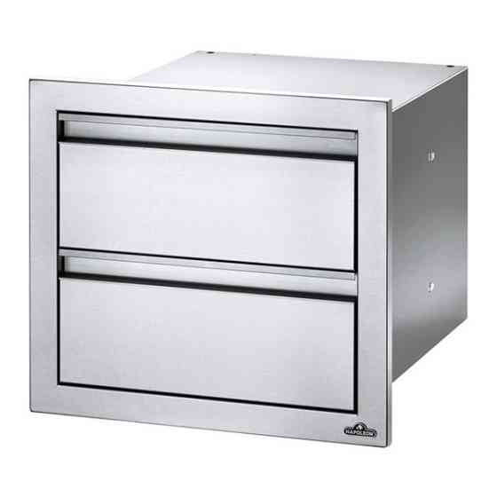 Модуль маленький з 2 висувними ящиками Napoleon (46 * 41 см) BI-1816-2DR Код: 009853 Рівне