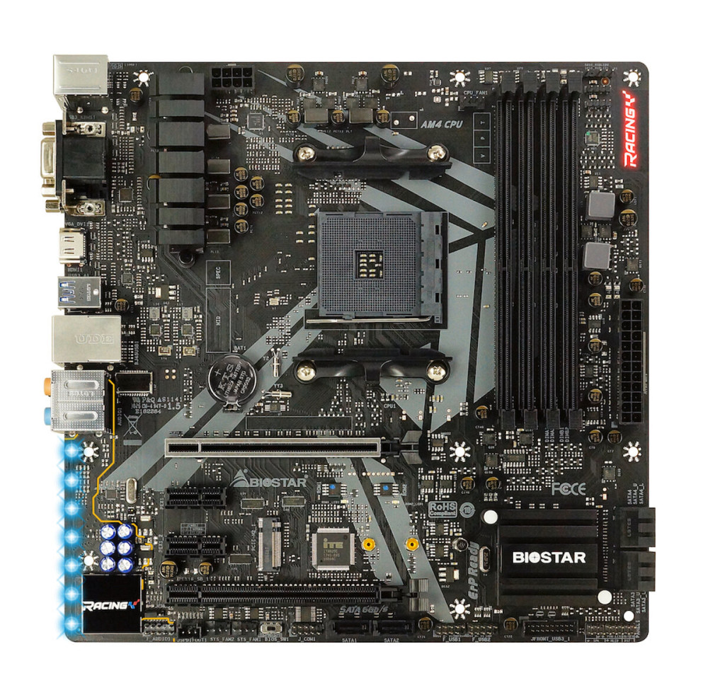 Материнська плата Biostar B450GT3 (sAM4,  AMD B450 , PCI-Ex16) Киев - изображение 2
