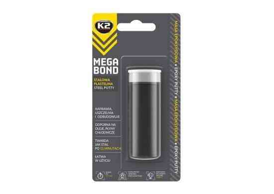 K2 MEGA BOND (B323) — Холодне зварювання 40 г | Металополімерний клей високої міцності Ковель