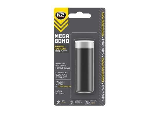 K2 MEGA BOND (B323) — Холодне зварювання 40 г | Металополімерний клей високої міцності Ковель - фото 1