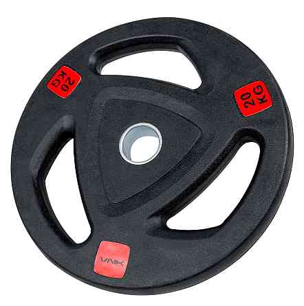 Диск для штанги VNK Black 20 кг (1 шт) Кам'янське