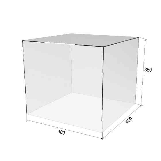 Коробка акриловая EKOSTAR 400х400х350 Киев