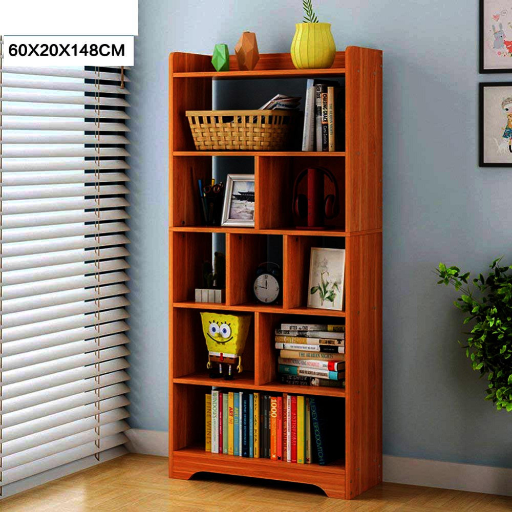 Книжковий стелаж "Свіфт 9" шафран Миколаїв - фото 1