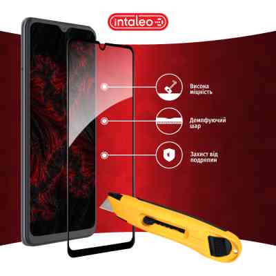 Скло захисне Intaleo Full Glue ZTE Blade A52 Black (1283126545511) Вінниця