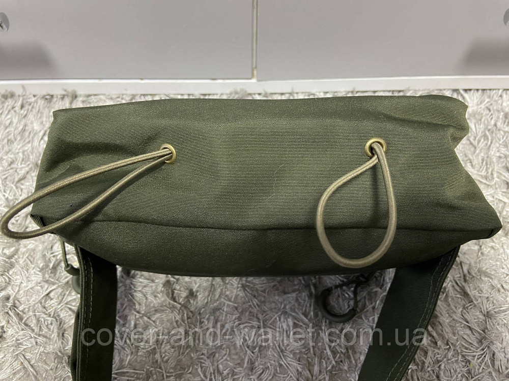Тактическая сумка бананка небольшого размера оливкового цвета с велкро PS 8247071-Х3М Киев - изображение 9