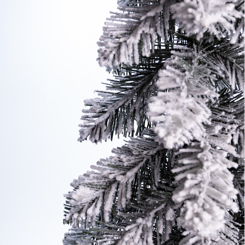 Lugi Штучна міні ялинка "Снігова королева" засніжена на пластиковій підставці 55 см SOK-M-05-2 Коломыя - изображение 4