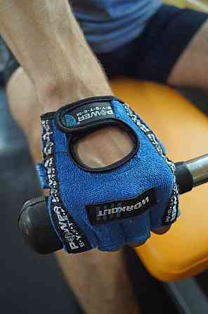 Рукавички для фітнесу Power System PS-2200 Workout Blue XXL Кам'янське