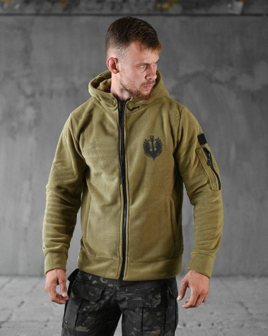 Тактическая флисовка Вірний назавжди кайот плотная Одесса - изображение 2