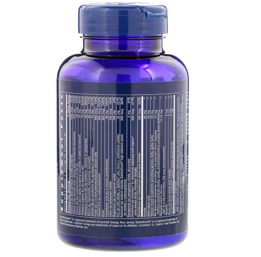 Мультивітаміни Life Extension Two-Per-Day Tablets 60 таб Київ - фото 2