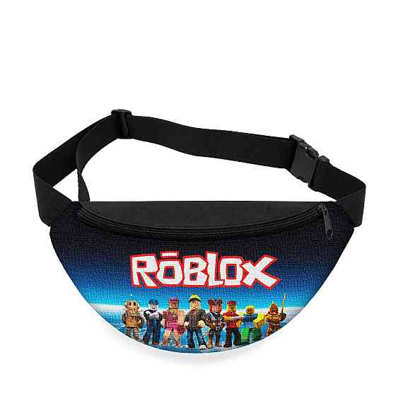 Дитяча сумка-бананка Roblox 32х15 см на пояс або через плече (5965) Київ