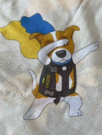 Ecotton Комплект постільної білизни Ecotton полуторний 150х215 см Пес Патрон бежевий Коломыя - изображение 7