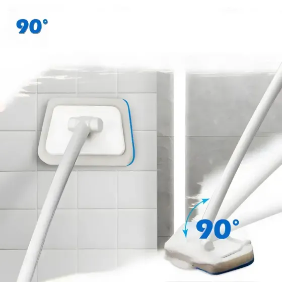 Трапециевидная щетка для очистки пола с длинной ручкой Glass eraser Коломия