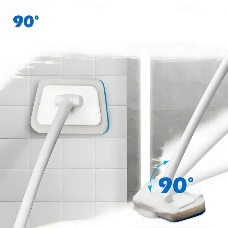 Трапециевидная щетка для очистки пола с длинной ручкой Glass eraser Коломия - фото 3