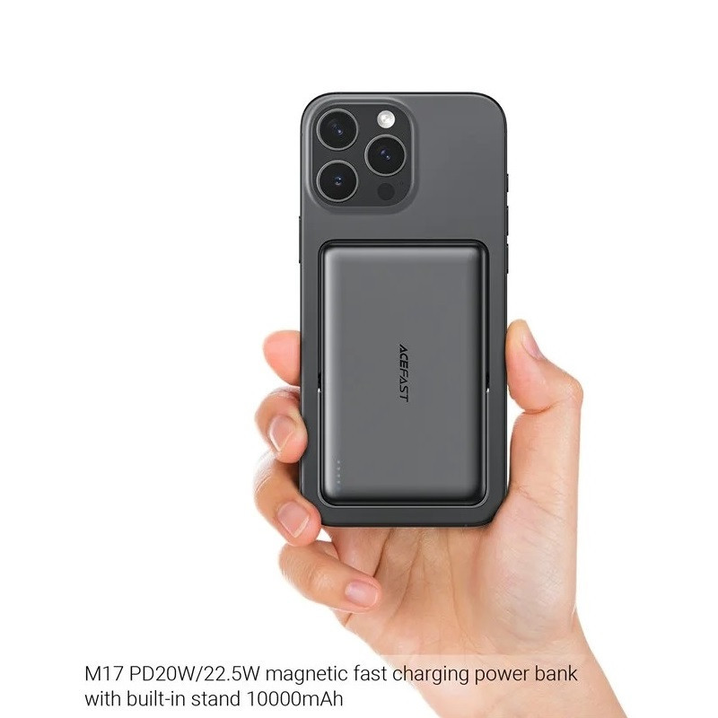 Портативный аккумулятор ACEFAST M17 с магнитной зарядкой 10000mAh Киев - изображение 3