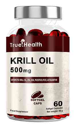 Масло криля True Health Krill Oil 500mg 60 softgel Луцьк