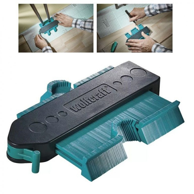 Шаблон для измерения очертаний (контурный профиль/дубликатор), Ширина контура до 130 мм, глубина до 30мм 5438 Одесса - изображение 1