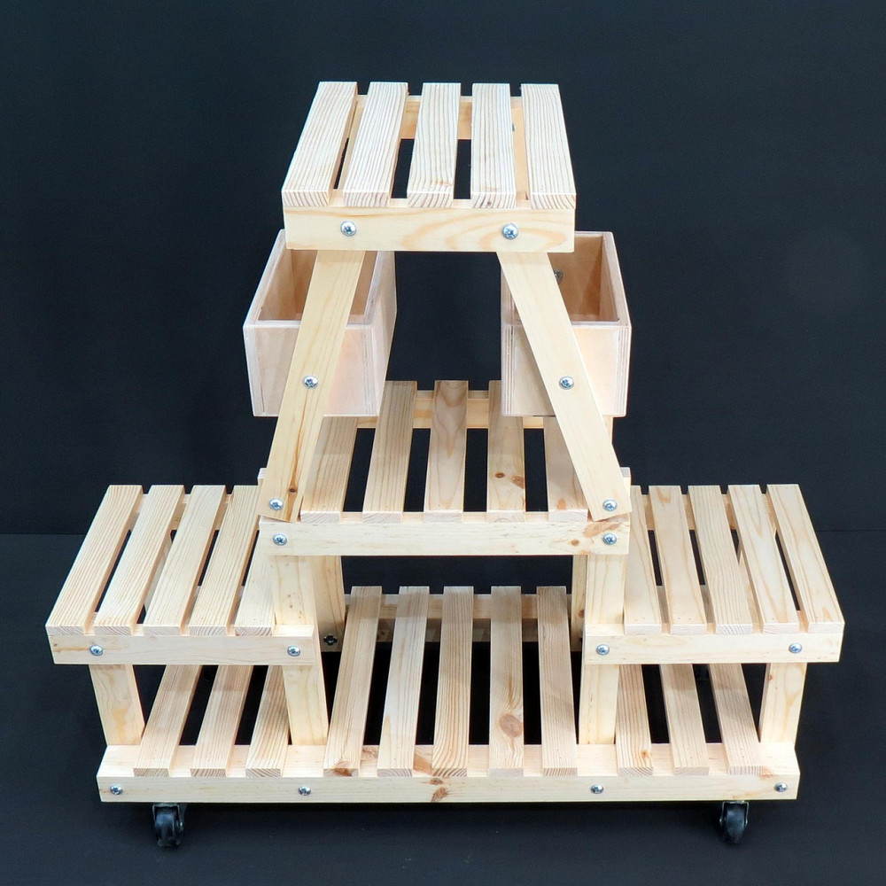 Підставка для квітів "Анжу" бланже на коліщатках Миколаїв - фото 5